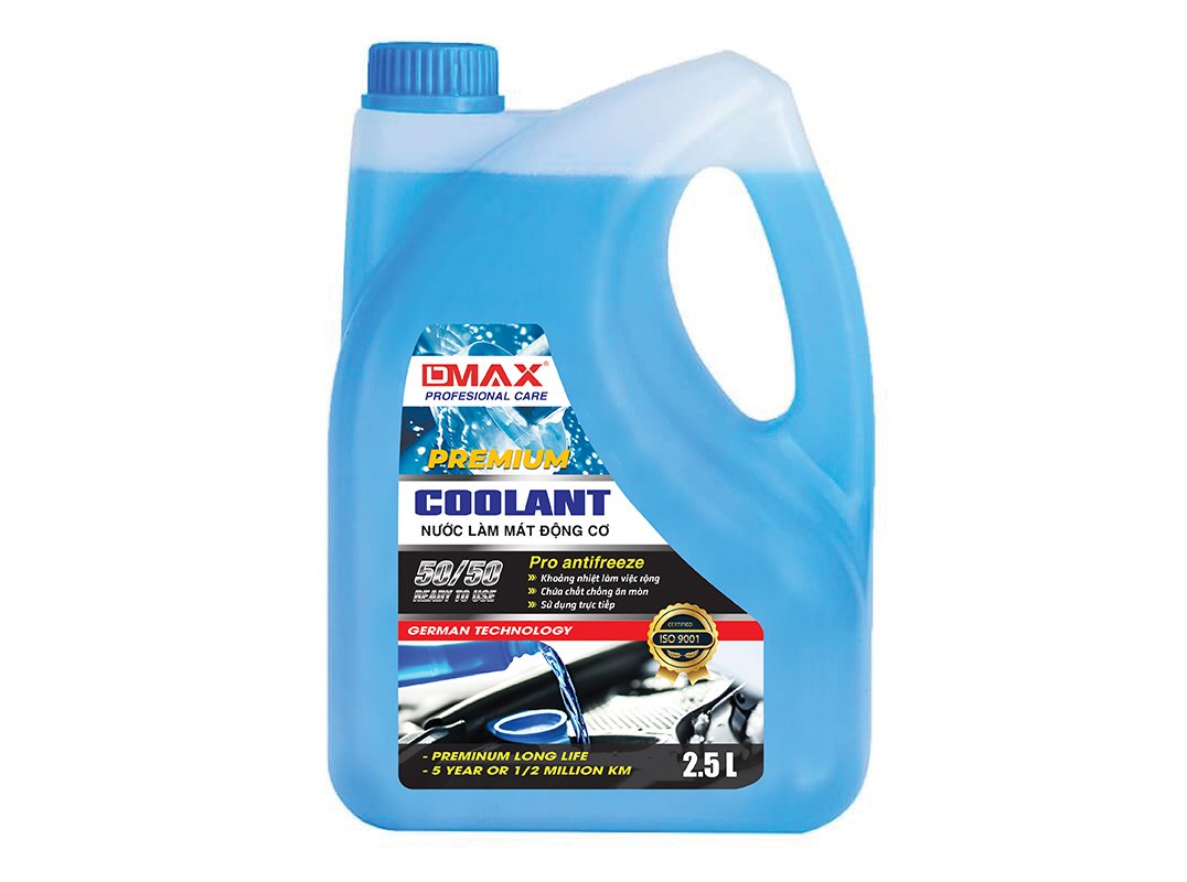 dung dịch làm mát động cơ Dmax - Premium Coolant 2,5L